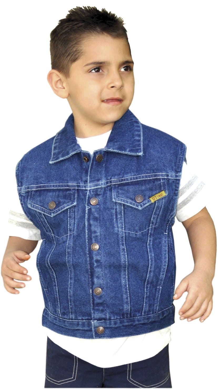 OT Vest On-Task Weighted Vest, Size 4, Denim