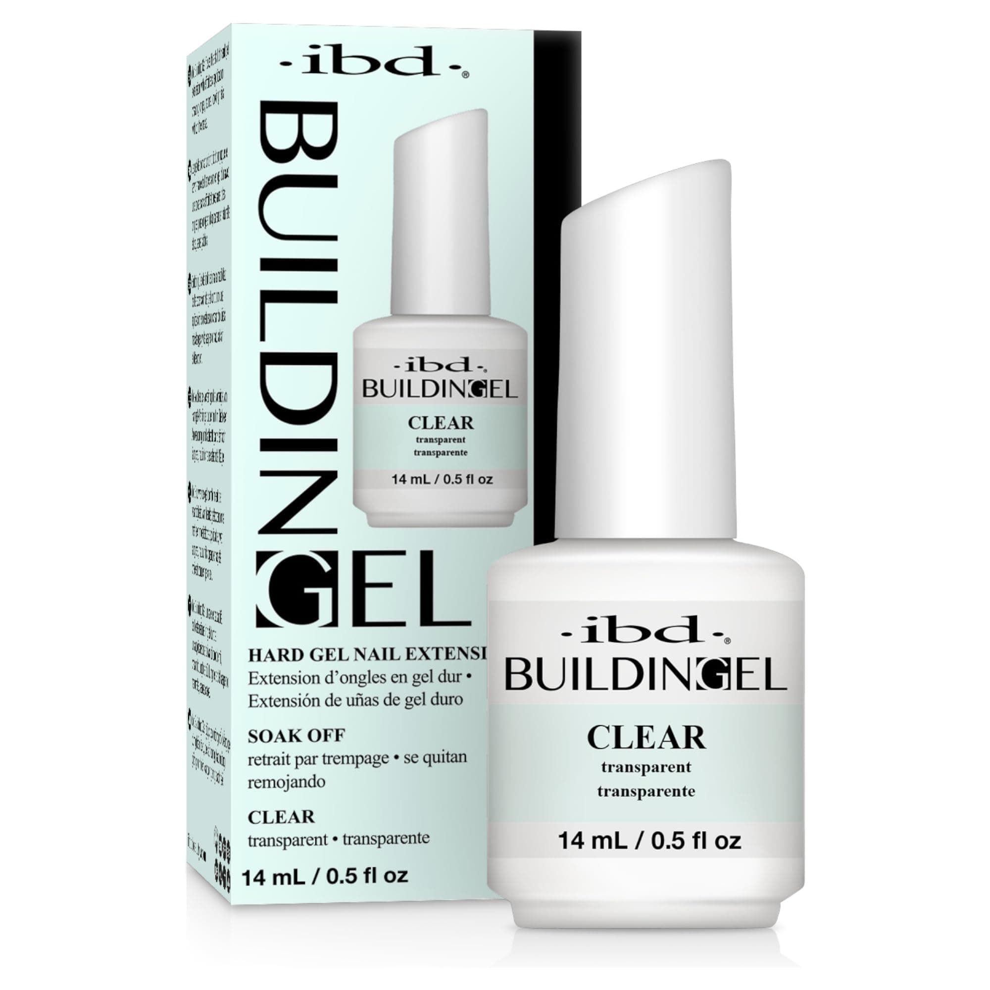 ibd Building Gel - Clear, 0.5 oz