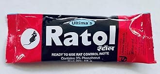 Ultima's SWASTIK Ratol Rat Control Paste -Pack of 10.