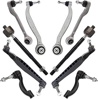 TRQ Front Steering & Suspension Kit Compatible with 2016-2019 Chevrolet Camaro