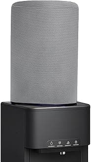 CRASOME Water Dispenser Bottle Dust Cover, Durable Fabric Dust Proof Cover for 20L Water Bottle (Grey)