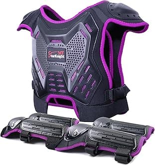 StarknightMT Kids Dirt Bike Gear - Youth Motorcycle Riding Protective Gear Motocross Armor Suit Chest Protector for Boys Girls Mountain Biking Cycling