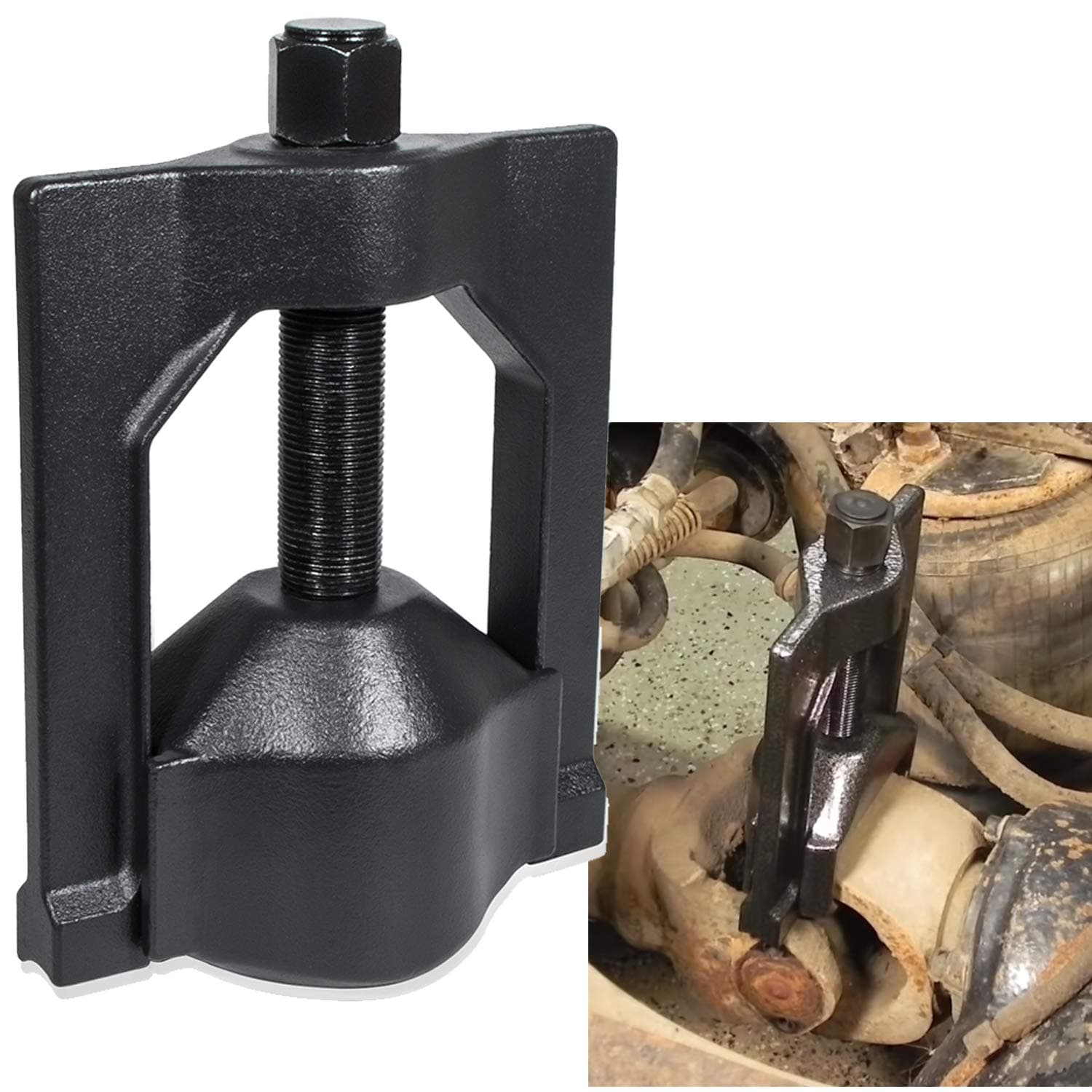 10102 U Joint Pullers Automotive (Class 6-8) Heavy Duty Universal Joint Extractor U-Joint Removal Press Tool for Trucks Cars Vehicles Equipment with Bearing Cups 1.5” to 2.2” O.D.