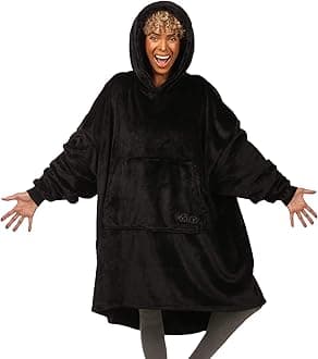 THE COMFY DREAM | Oversized Light Microfiber Wearable Blanket, One Size Fits All, Shark Tank