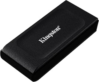 Kingston Technology Kingston External SSD 2000GB 2TB USB 3.2 Gen2 Read Up to 1050MB/s Portable SXS1000/2000G