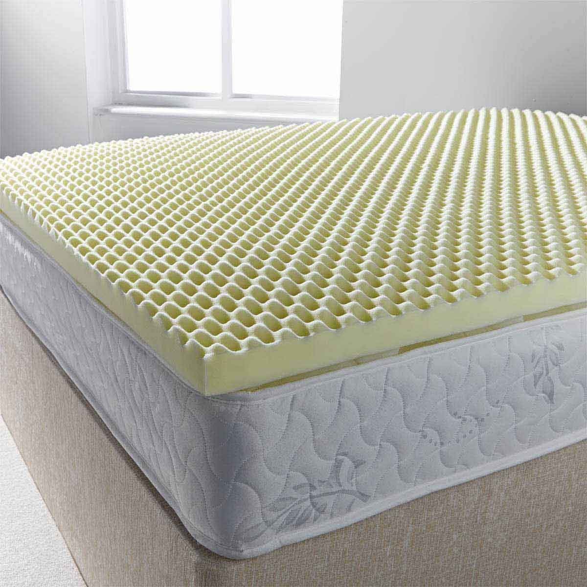 Ultimum egg profiled foam mattress topper - king 5ft0