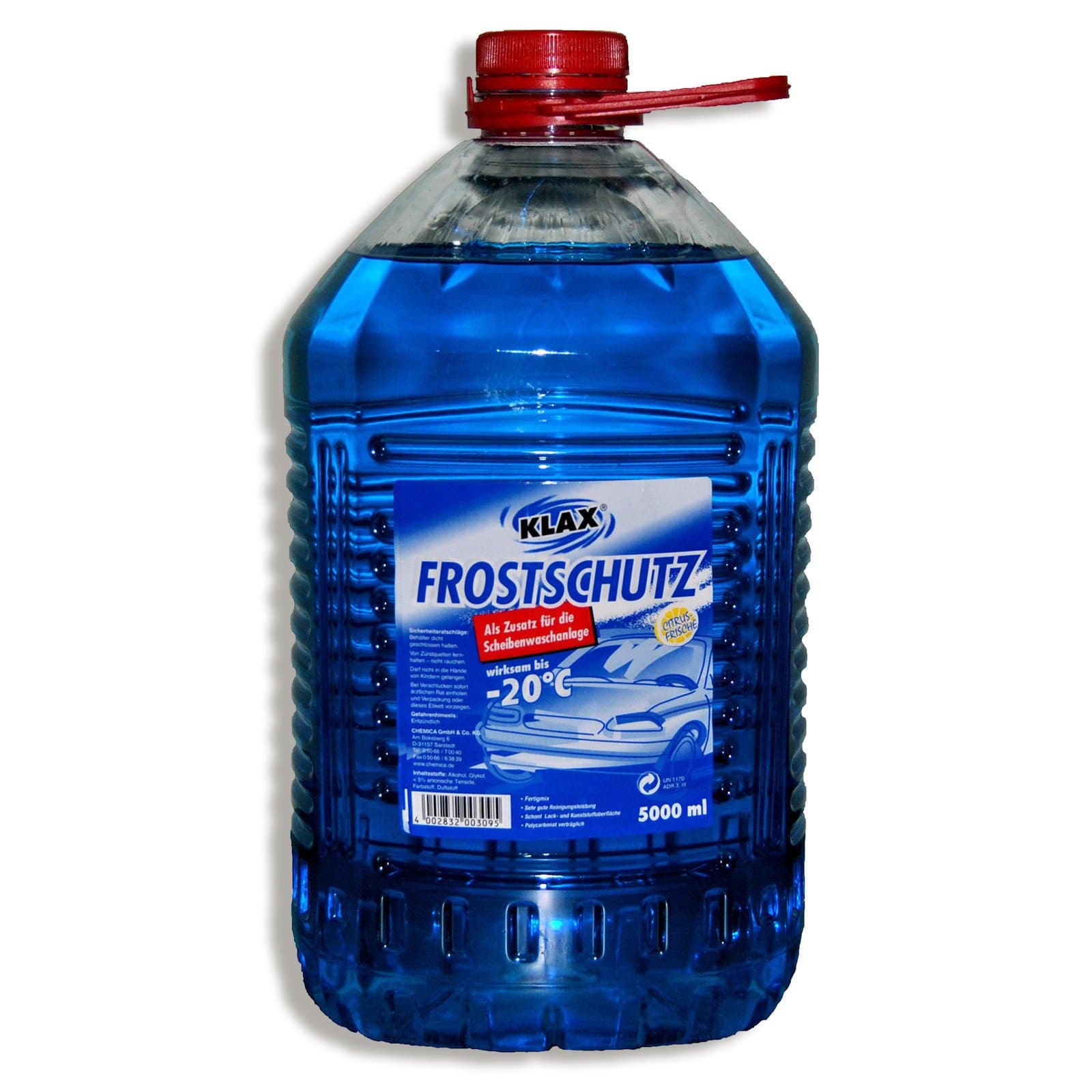 Windscreen Antifreeze Ready-to-Use -20 °C 5 Liter