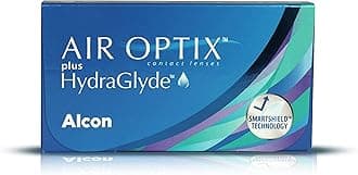 Air Optix Plus Hydraglyde - Monthly reusable contact lenses(-10.50, Spherical, Pack of 6) | From Alcon