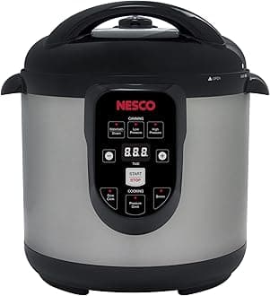 NPC-9 Smart Electric Pressure Cooker and Canner, Stainless Steel, 9.5 Qt