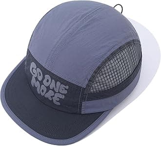 Mesh 5 Panel Baseball Cap Summer Short Brim Hats for Men Women Breathable Lightweight Dad Hat Umpire Cadet Cap