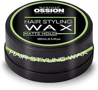 Barber Wax,(5.30 Ounce (Pack of 1), Matte Hold, Premium Hair Styling Wax for Men, Natural Shine, Easy Application, Ideal for Various Styles, Long-Lasting, Water-Soluble, Pleasant Fragrance
