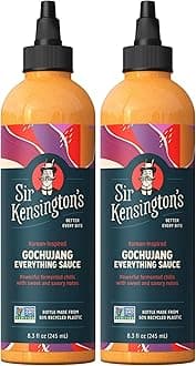 Everything Sauce Gochujang Dressing Dip and Drizzle Keto Diet Certified Dairy Free Gluten Free Non- GMO Project Verified Shelf-Stable 8.3 oz (Pack of 2)