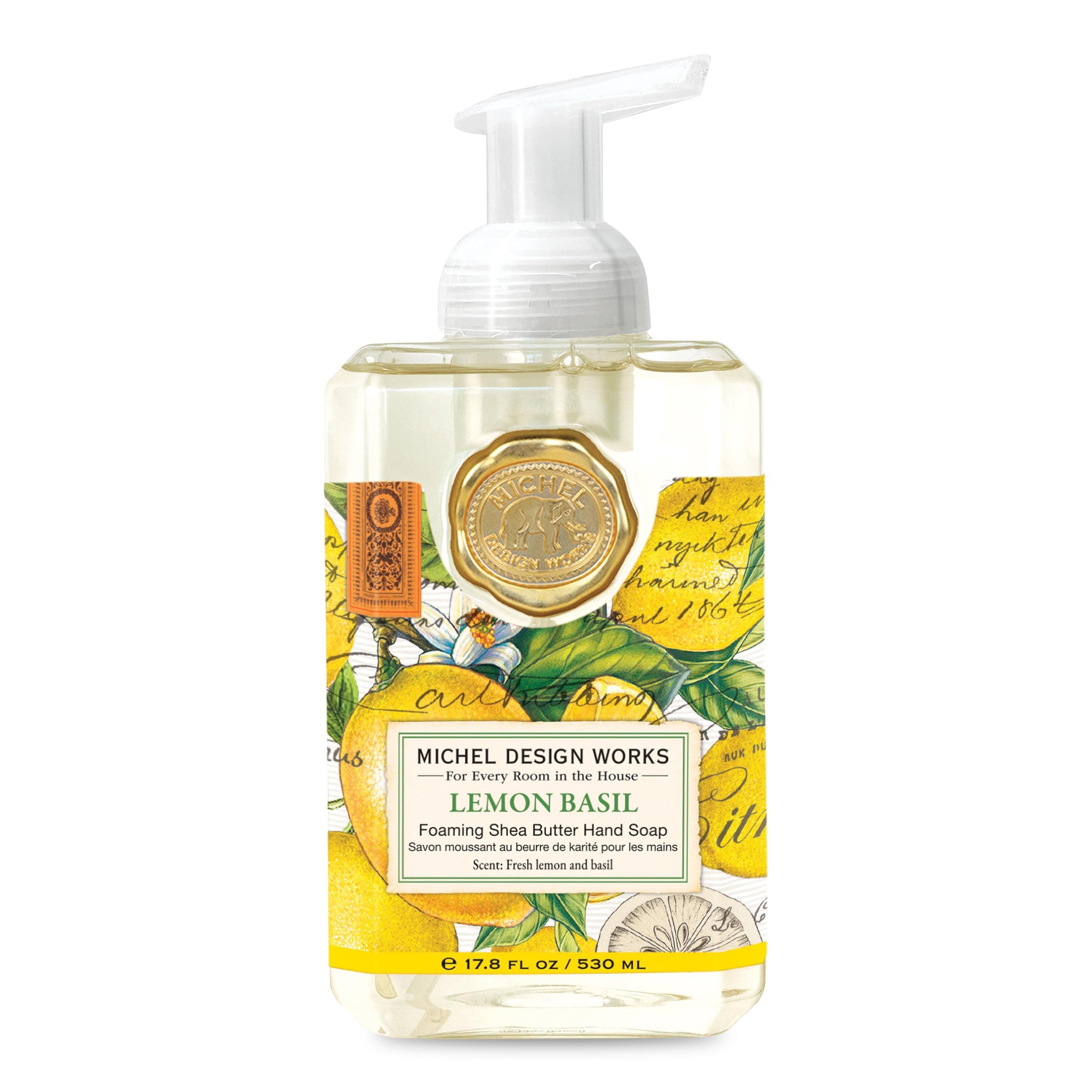 Michel Design Works Foaming Hand Soap, Lemon Basil