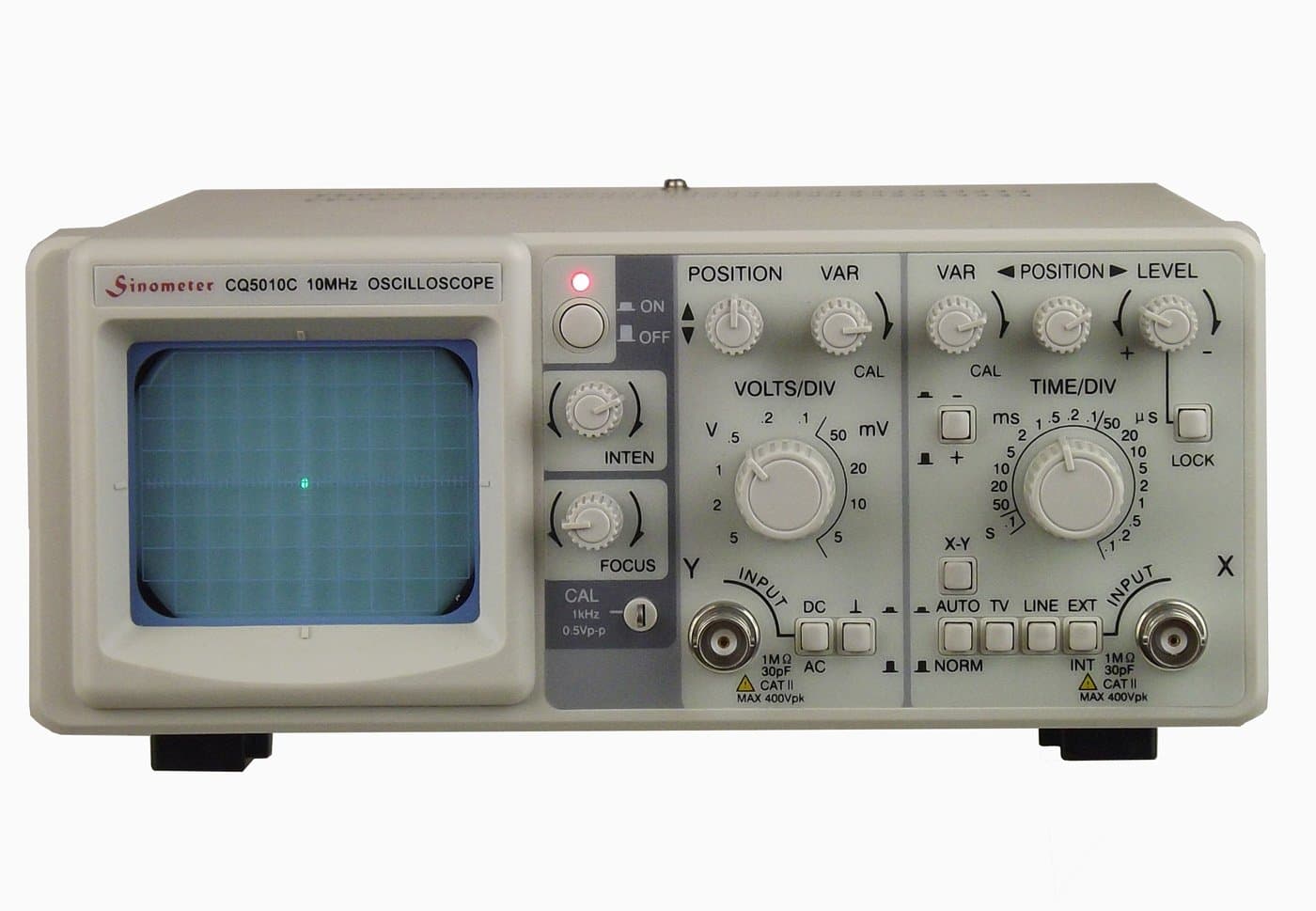 Sinometer 10 MHz Single Channel Oscilloscope, CQ5010C