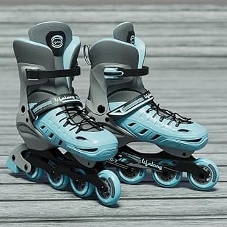 Lifelong Skating Shoes - Roller Skate Shoes - 4 Wheels Inline Skates - Skating Shoes for Boys & Girls - Skate Scooter - Liner Skates - Roller Shoes