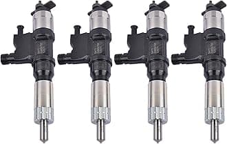 095000-5471 4Pcs Fuel Injectors Replacement for Isuzu NPR NPR-HD 4HK1 4 CYL Diesel 5.2L 4.8L 2001-2007 973297035 086547479165