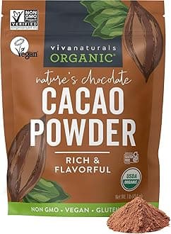 Cacao Powder from Superior Criollo Beans, 1 LB Bag