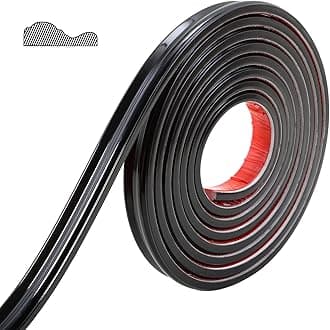 Wall Moulding & Chair Rail | Peel & Stick Self Adhesive Cladding Strip | DIY Home Decor on Cabinet Door Mirror Frame 3m x 32mm