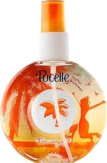 Pucelle Mist Cologne, Joyful Summer, 150ml | Trendy & Vibrant Fragrance for Women | Scents a fusion of Fruity & Delicate Gourmand | Spray it all over your body | Made in Indonesia