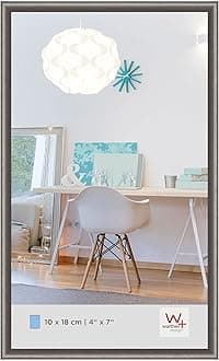 Picture Frame, plastic Steel Glass, 10 x 18 cm