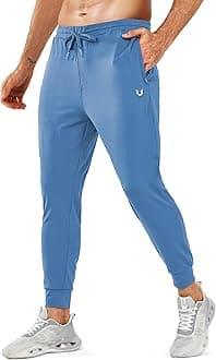 NORTHYARD Men's Joggers Pants with Zipper Pockets Lightweight Sweatpants Athletic Running Workout Track Pants for Men