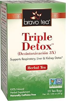 Triple Detox Herbal Tea Caffeine Free, 20 Tea Bags
