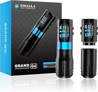 Grand G4 Cordless Tattoo Pen Machine, Professional Tattoo Machine 4.2mm Stroke Long Working Battery Pen Premium Gun for Artists Tattoo Supplies