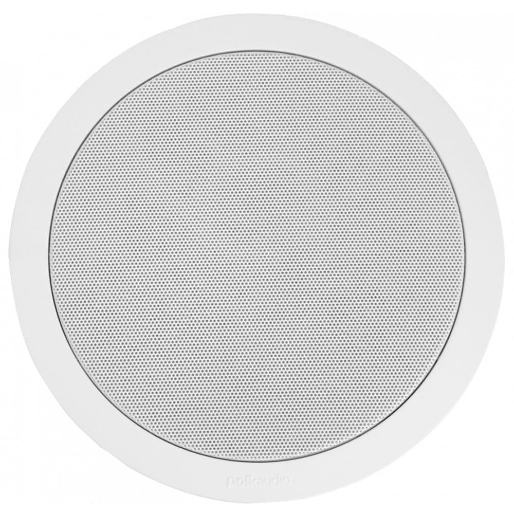 Polk Audio MC60 2-Way 6.5" in Ceiling Speaker (Single), Dynamic Built-in Audio, Perfect for Humid Indoor/Enclosed Areas, Bathrooms, Kitchens, Patios (White)