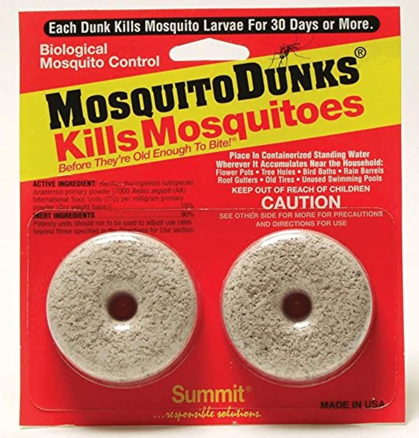 Summit Chemical Company Pond Mosquito Dunks - 2 Pack