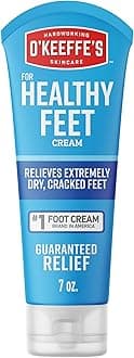 O'Keeffe's for Healthy Feet Foot Cream - 7 oz Tube (1 Pack) - Guaranteed Relief for Extremely Cracked, Dry Feet, Repairing Skincare, Instantly Boosts and Retains Moisture Levels