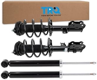 TRQ Front and Rear Complete Strut Assembly & Shock Absorber Kit Complete Strut & Coil Spring Assembly Compatible with 2019-2020 Hyundai Tucson