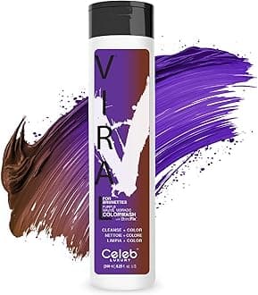 Colorwash Color Depositing Shampoo - Color Refresher, Vegan Hair Dye, Bondfix Bond Rebuilder, Viral and Gem Lites