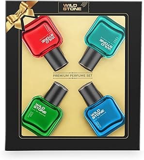 Edge, Forest Spice, Hydra Energy and Ultra Sensual Perfume Combo for Men, Long Lasting Smell | Pack of 4 (30ml each)