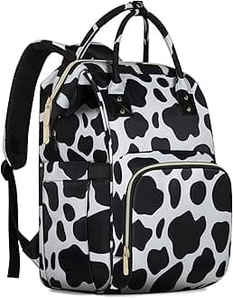 Cow Print Diaper Bag