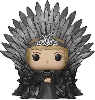 Funko POP! Deluxe: Game 0: Cersei Lannister Sitting on Iron Throne Collectible Figure - Game Of Thrones - Collectable Vinyl Figure - Gift Idea - Official Merchandise - Toys for Kids & Adults