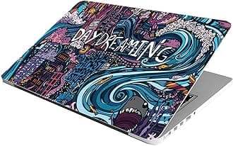 ANCIARY Laptop Skin Stickers HD Quality Sticker for Laptops Upto 15.6" Compatible with Apple/Dell/HP/Lenovo/Acer/Asus/Sony (Dustproof|Waterproof|Scratchproof|Reusable) - Day Dreaming EDS1