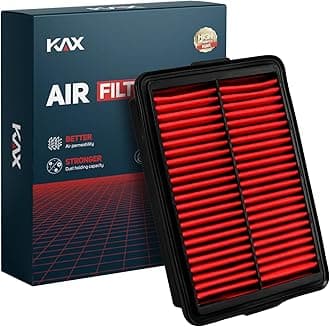KAX Premium Engine Air Filter, CA12057 Replacement for Elantra 2017-2020, Forte, Forte5 2019-2024, Kona, Elantra GT 2018-2023, Soul2020-2025, Veloster 2019-2021