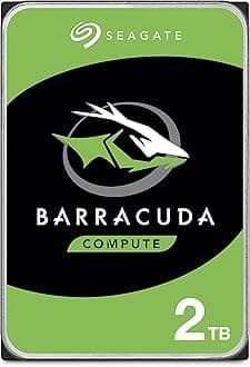 BarraCuda 2TB Internal Hard Drive HDD – 3.5 Inch SATA 6Gb/s 7200 RPM 256MB Cache – Frustration Free Packaging (ST2000DM008/ST2000DMZ08)