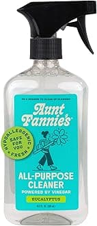 Aunt Fannie's All Purpose Household Cleaner, Multi-surface Spray, Powered by Vinegar for Kitchen, Bath, Windows and Countertops, Eucalyptus Scent (Pack of 1)