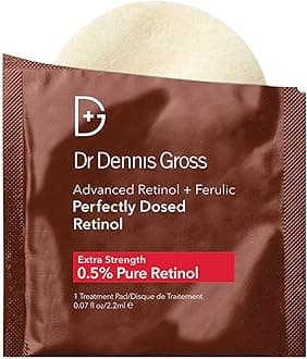 Advanced Retinol + Ferulic Perfectly Dosed Treatment (Extra Strength 0.5%), 8 Pack