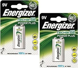 Energizer 2 X Battery Rechargeable Advanced Size 9V NiMH 175mAh HR22.5V Ref 633003