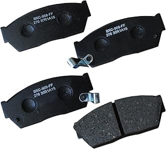 Bendix Premium SBC276 Ceramic Front Brake Pads for Honda Civic 1987-1982