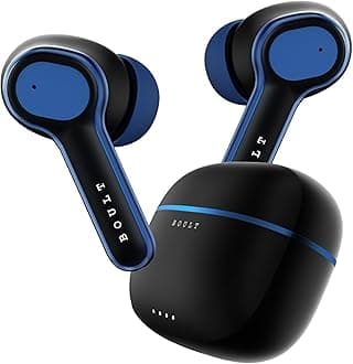 Boult Audio Curve Buds Pro with 100H Playtime, 4 Mics Clear Calling, 40ms Low Latency Gaming, Made in India, Equalizer Modes, Bluetooth 5.3 Blink & Pair™ True Wireless in Ear Earbuds (Nautical Black)