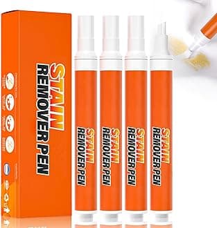 Stain Remover Pen, New Stain Remover Pen for Clothes, Remove Household Stains, Quick Effect And Drying, Travel & Pocket Size (4 PCS)