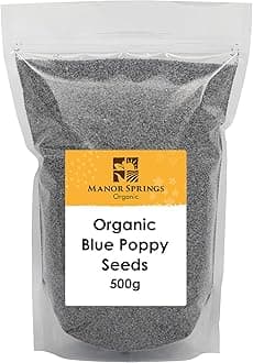 Organic Blue Poppy Seeds (500g)