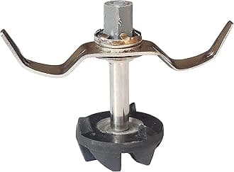 - AJS spares- Jar Blade set with Coupler for "PANASONIC/NATIONAL PANASONIC" Jars | Mixer Grinder Jar Replacement Parts & Accessories | Pack of 1Set (Black, Steel)