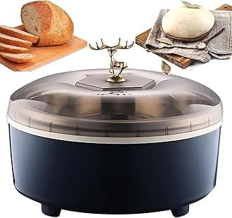 WIKINK Bread Fermentation Machine, Automatic Thermostatic Fermentation Tank Proofing Box, 5L Dough Proofer with Adjustable Temperature & Timing, for Making Bread,Yogurt,Natto,Buns