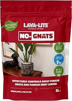 No Gnats - Gnat Killer for Indoor Plants (3 Litre): Ultimate Indoor Plant Protector for No Gnat Pot Topping with Gravel Mulch Systemic Granules Plant Gravel for Indoor Pot Anti Gnat