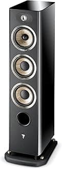 ARIA 926 Black High Gloss 3-Way Floorstanding Audiophile Tower Speakers - Sold Individually