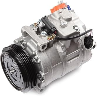 CCIYU Air Conditioning Compressor for BMW 545i 550i 645Ci 650i 4.4L 4.8L 2004-2010 Replaces AC Compressor for Car